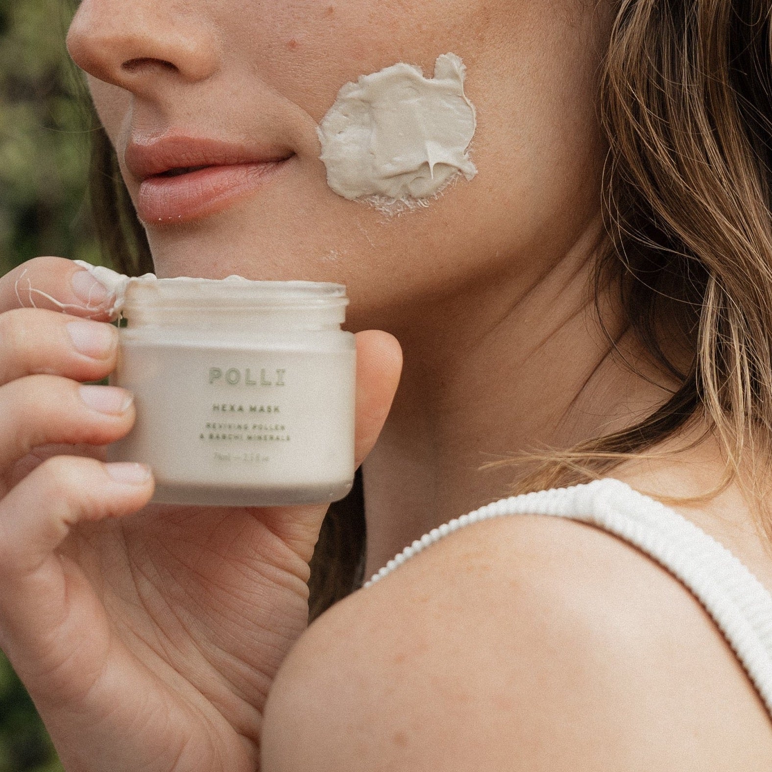 Bakuchiol natural retinol face mask.